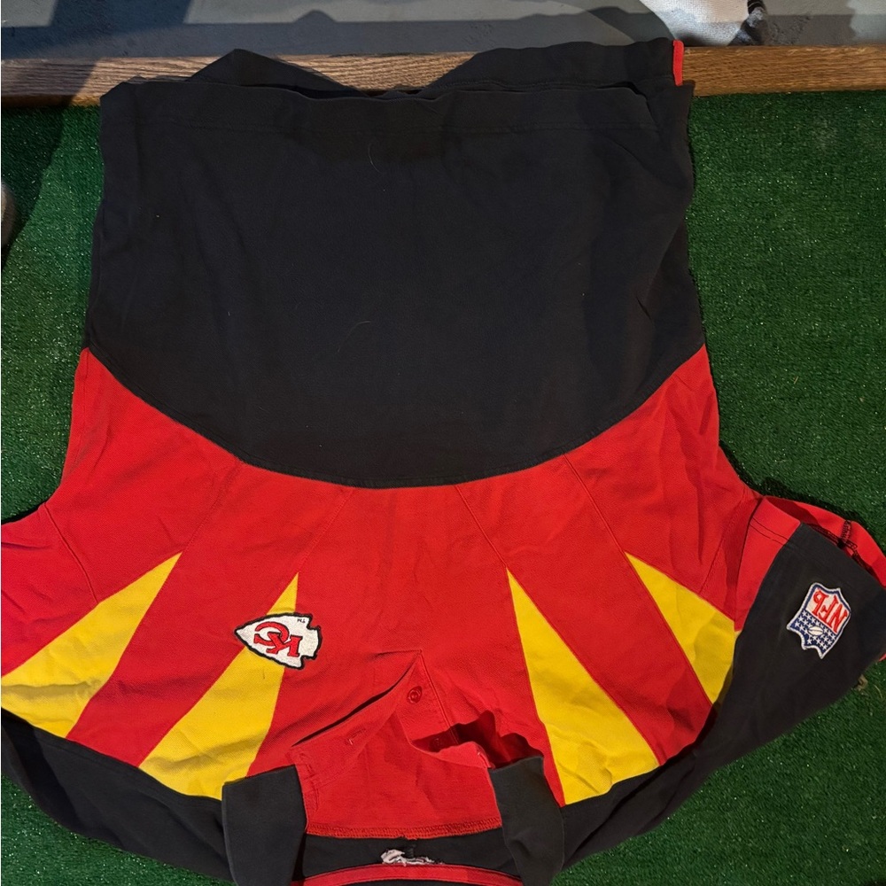 NFL Kansas City Chiefs Red and Yellow Vest